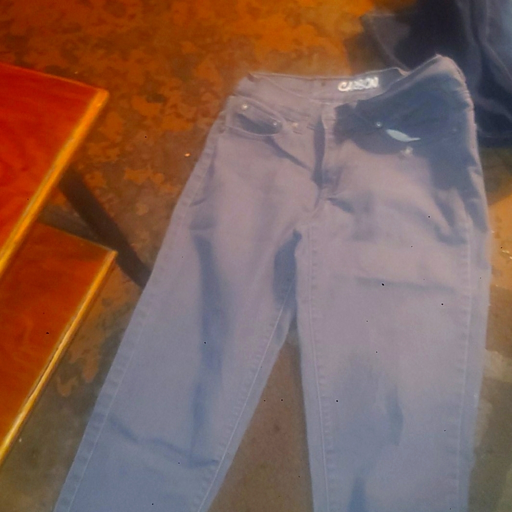Carbon Denim Gray Jeans